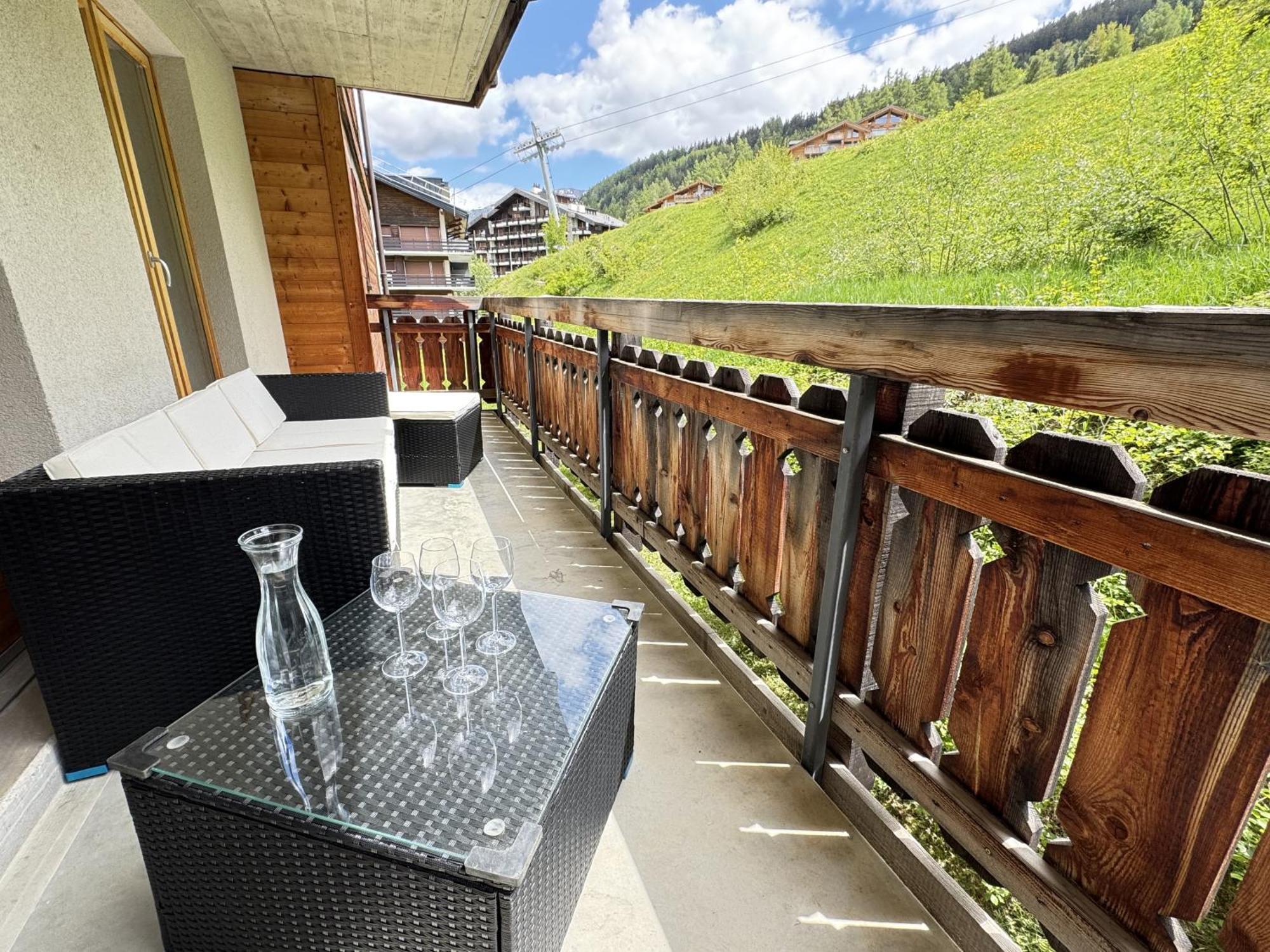 Pracondu OUTDOOR&FUN appartement 1 chambre avec balcon by Alpvision Résidences Nendaz Esterno foto
